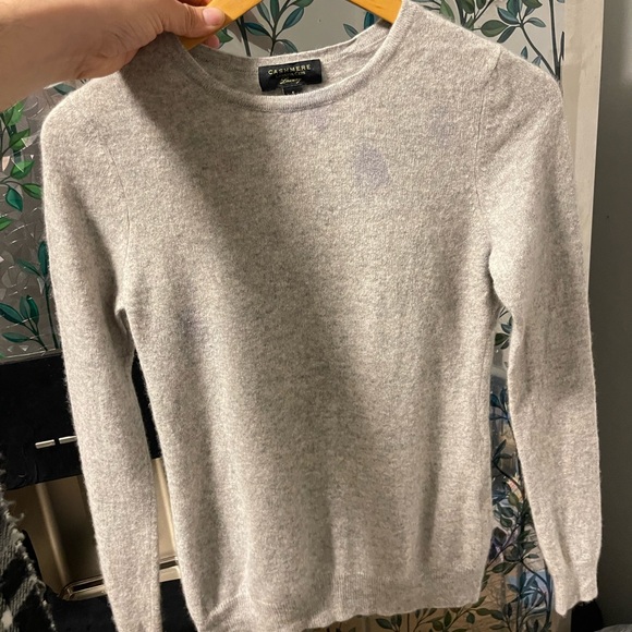 Charter Club Sweaters - Charter Club Cashmere Sweater - Light Gray